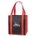 Color Combination Non-Woven Grocery Tote