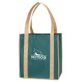 Color Combination Non-Woven Grocery Tote