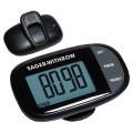 Easy See Pedometer with Clock