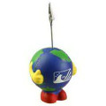 Earthball Man Memo Holder Stress Reliever