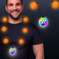 LED Medallion Ball Necklace - Variety of Colors Available