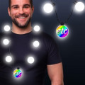 LED Medallion Ball Necklace - Variety of Colors Available