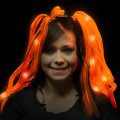 Orange Diva LED Light Up Dreads (TM) LED Headband