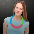 Red Green & Blue 22" Superior Triple Color Light Up Necklace