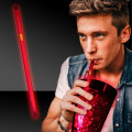 Red Supreme Glow 9" Straws