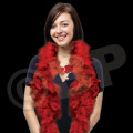 Red Adult Size Feather Boa