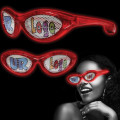 Red Custom LED Billboard Sunglasses