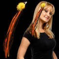 Orange LED Light Up Ribbon Fascinator