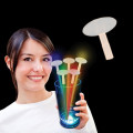 Oval Glow Light Up Swizzle Stick Toppers