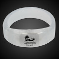 White 8" Lighted LED Glow Bangle Bracelet Jewelry