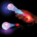 MultiColor LED LightUp White Microphone w/ Attached Bracelet