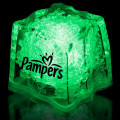 Green 1 3/8" Premium Light-Up Glow Cube