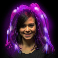 Purple Diva LED Light Up Dreads (TM) LED Costume Headband