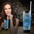 Blue Glow Motion Straws- 9"