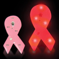 Pink Ribbon LED Light Up Glow Blinkies