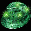 Sequin LED Light Up Fedora-Imprintable Bands Available