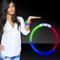 8" Triple Color Superior Light Up Glow Bracelet