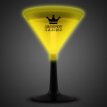 Yellow 9 oz. Light Up Glow Martini Glass