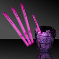 Pink 5" Single Color Light Up Glow Swizzle Stick