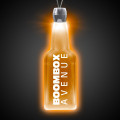 Bottle Amber Light-Up LED Acrylic Pendant Necklace