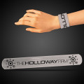 Silver 8 3/4" Slap Bracelet