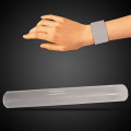 Silver 8 3/4" Slap Bracelet