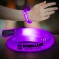 Flashing LED Coil Tube Bracelet - 11 Inch