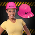 Pink Construction Novelty Hat