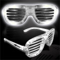 Light-Up Glow LED Slotted Glasses