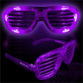 Light-Up Glow LED Slotted Glasses