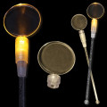 Amber 9" Light Up Cocktail Stirrer