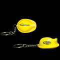 Safety Helmet LED Light Up Flashlight Keychain