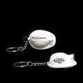 Safety Helmet LED Light Up Flashlight Keychain