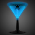 Blue 9 oz. Light Up Glow Martini Glass