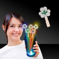 Shamrock Glow Light Up Swizzle Stick Toppers