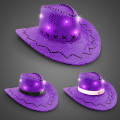 Sequin LED Cowboy Hats-Imprinted Bands Available