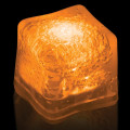 Orange Light Up Premium LitedIce Brand Ice Cube