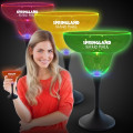 Neon LED Margarita Glasses