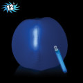 Translucent Blue Beach Ball with glow light Stick