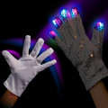 Light Up LED Glow Right Hand Rock Star Glove