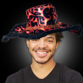 Big Brim Funky Fire Novelty Hat