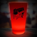 Red LED Glow Light Up Neon Look 16 oz Pint Glass