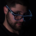 White LED EL Sunglasses