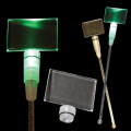 Green 9" Light Up Cocktail Stirrer