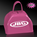 Pink 3" Metal Cowbell