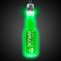 Round Bottle Green Light-Up Acrylic Pendant Necklace