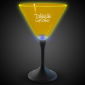 Neon LED Martini Glasses