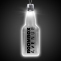 Bottle White Light-Up LED Acrylic Pendant Necklace