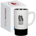 16 oz  Ceramic Mug with Silicone Accent