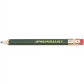 Hex Wooden Golf Pencil with Eraser
